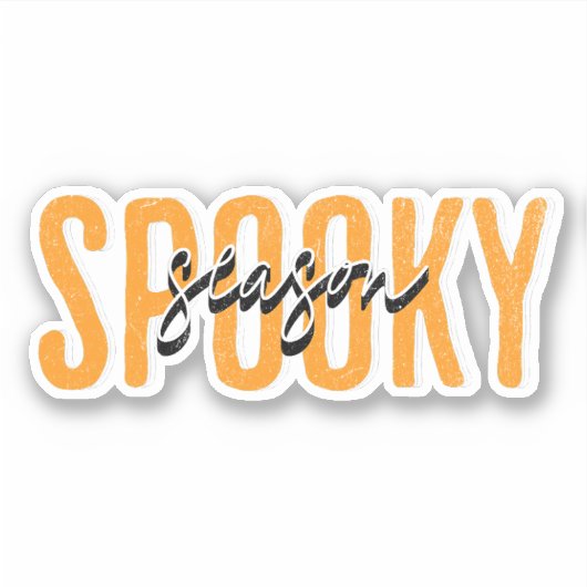 Sticker saison éffrayante (Devant)