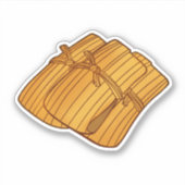 Sticker Saison mexicaine authentique de Tamales (Devant)