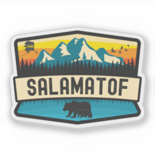 Sticker Salamatof, Alaska