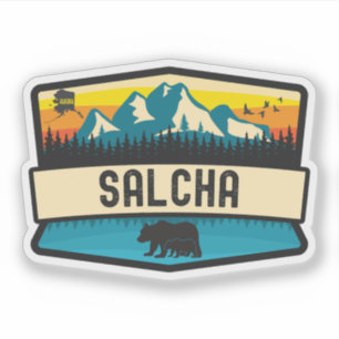 Sticker Salcha, Alaska