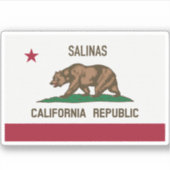 Sticker Salinas CA (Devant)
