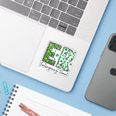 STICKER SALLE D'URGENCE (Ordinateur portable avec iPhone)