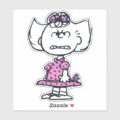 Sticker Sally en colère (Feuille)