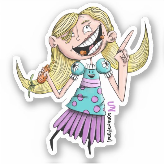 Sticker Sally Ranchingson (Devant)