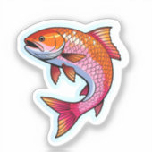 Sticker Salmon  (Recto)
