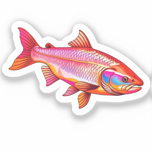 Sticker Salmon  (Recto)