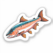Sticker Salmon  (Recto)