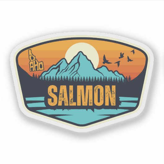 Sticker Salmon, Idaho (Devant)