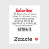 Sticker salut (Feuille)