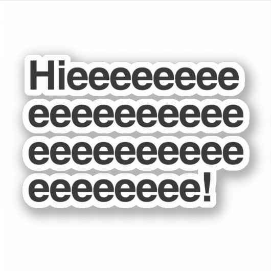 Sticker Salut! (Devant)