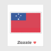 Sticker Samoa (Feuille)