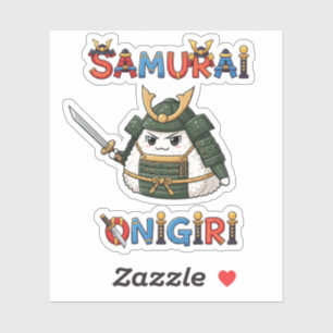 Sticker Samurai Onigiri