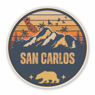 Sticker San Carlos, Californie
