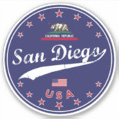 Sticker San Diego (Devant)