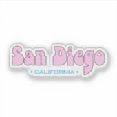 Sticker San Diego Californie (Devant)