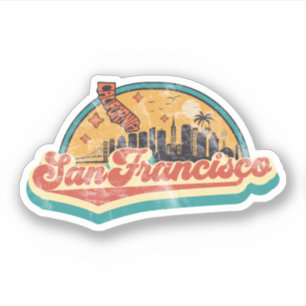 Sticker San Francisco, Californie