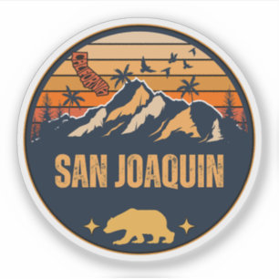 Sticker San Joaquin, Californie