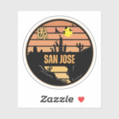 Sticker San Jose, Arizona (Feuille)