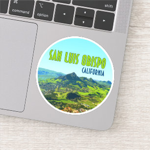 Sticker San Luis Obispo Californie Vintage