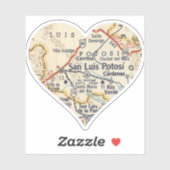 Sticker San Luis Potosi MX (Feuille)