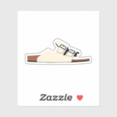 Sticker Sandal attaché (Feuille)