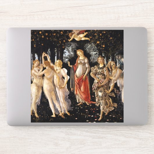 Sticker Sandro Botticelli - La Primavera (Ordinateur)