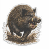 Sticker Sanglier (Devant)