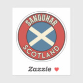 Sticker Sanquhar, Écosse (Feuille)