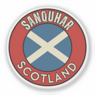 Sticker Sanquhar, Écosse
