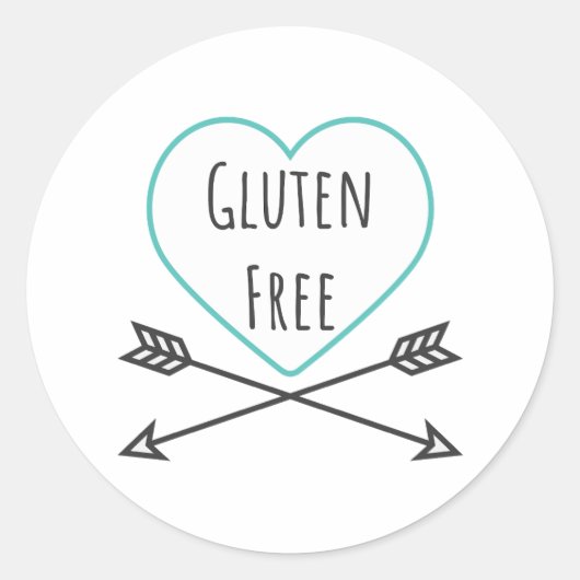 Sticker sans gluten, Étiquettes sans gluten (Devant)