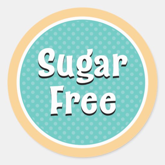 Sticker sans sucre (Devant)