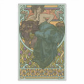 Sticker Sans titre par Alphonse Mucha (1902) (Devant)