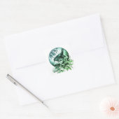  STICKER SANTA ILLUSTRATION SQUARE (Envelop)