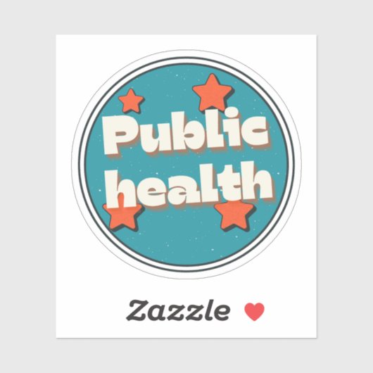 Sticker Santé publique (Feuille)