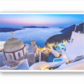 Sticker Santorin Oia Grèce (Devant)
