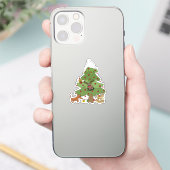 Sticker Sapin de Noël (Téléphone)