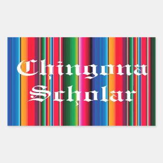 Sticker Sarape Chingona Scholar