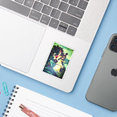 Sticker Saraswati (Ordinateur portable avec iPhone)