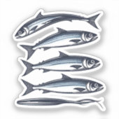 Sticker Sardines en conserve (Recto)