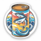 Sticker Sardines en conserve (Recto)