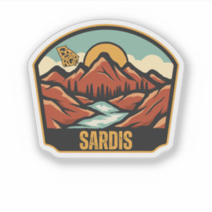 Sticker Sardis, Géorgie
