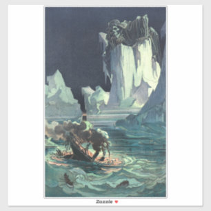 Sticker Sargasso Sea Grim Reaper & Sinking du Titanic