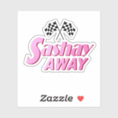 Sticker Sashay Away (Feuille)
