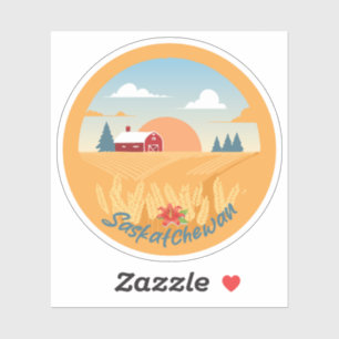 Sticker Saskatchewan vintage