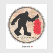STICKER SASQUATCH (Feuille)