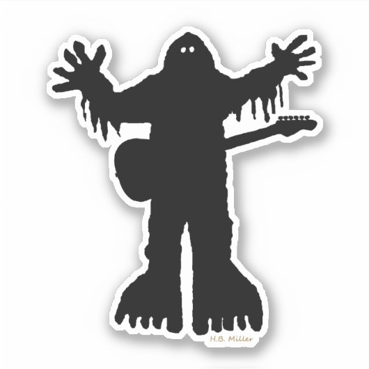 Sticker Sasquatch (Devant)