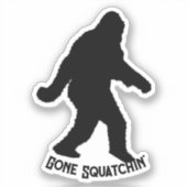 Sticker Sasquatch Squatchin' Silhouette (Recto)