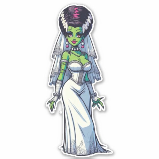 Sticker Sassy Frankie (Devant)