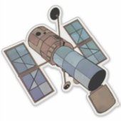Sticker Satellite (Devant)