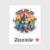 Sticker Satisfaire | Motivation commerciale | Conception d (Feuille)